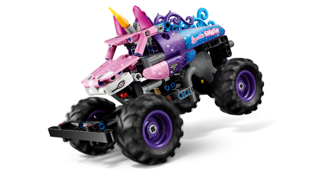 42220 Monster Jam# Sparkle Smash# Pull-Back 1