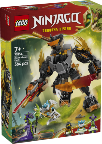 71854 Cole's Mission Mech & Dragon.. V29 3