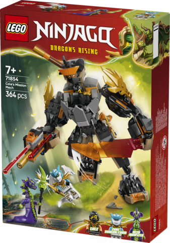 71854 Cole's Mission Mech & Dragon.. V29 4