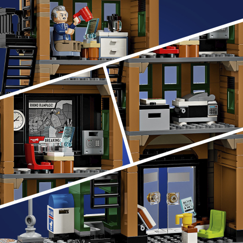 76342 Spider-Man vs. Mysterio: The Daily Bugle 2