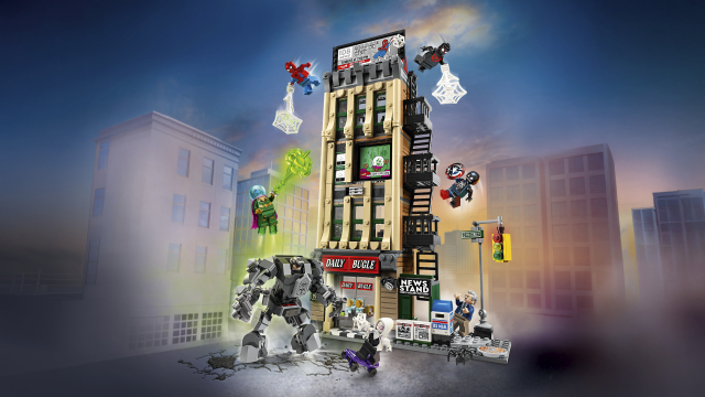76342 Spider-Man vs. Mysterio: The Daily Bugle 1