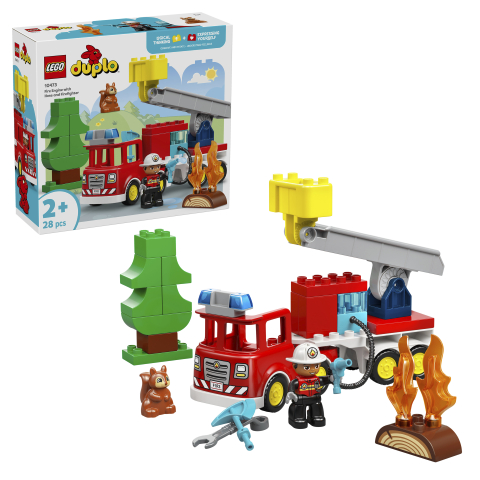 10473 Fire Truck with Hose and Fir.. V29 3