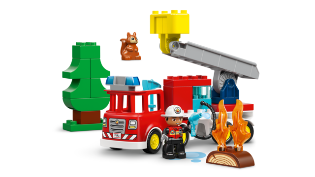 10473 Fire Truck with Hose and Fir.. V29 1