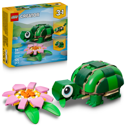 31377 Turtle with a Water Lily Flo.. V29 3