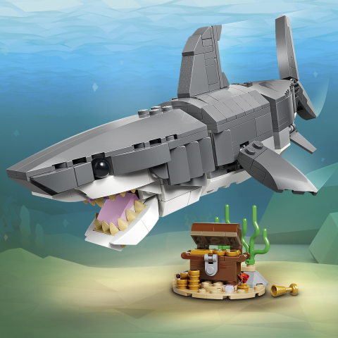 31381 Fierce Shark with a Treasure.. V29 2