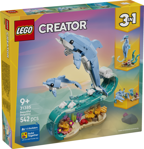 31385 Sea Animals: Beautiful Dolphins 4