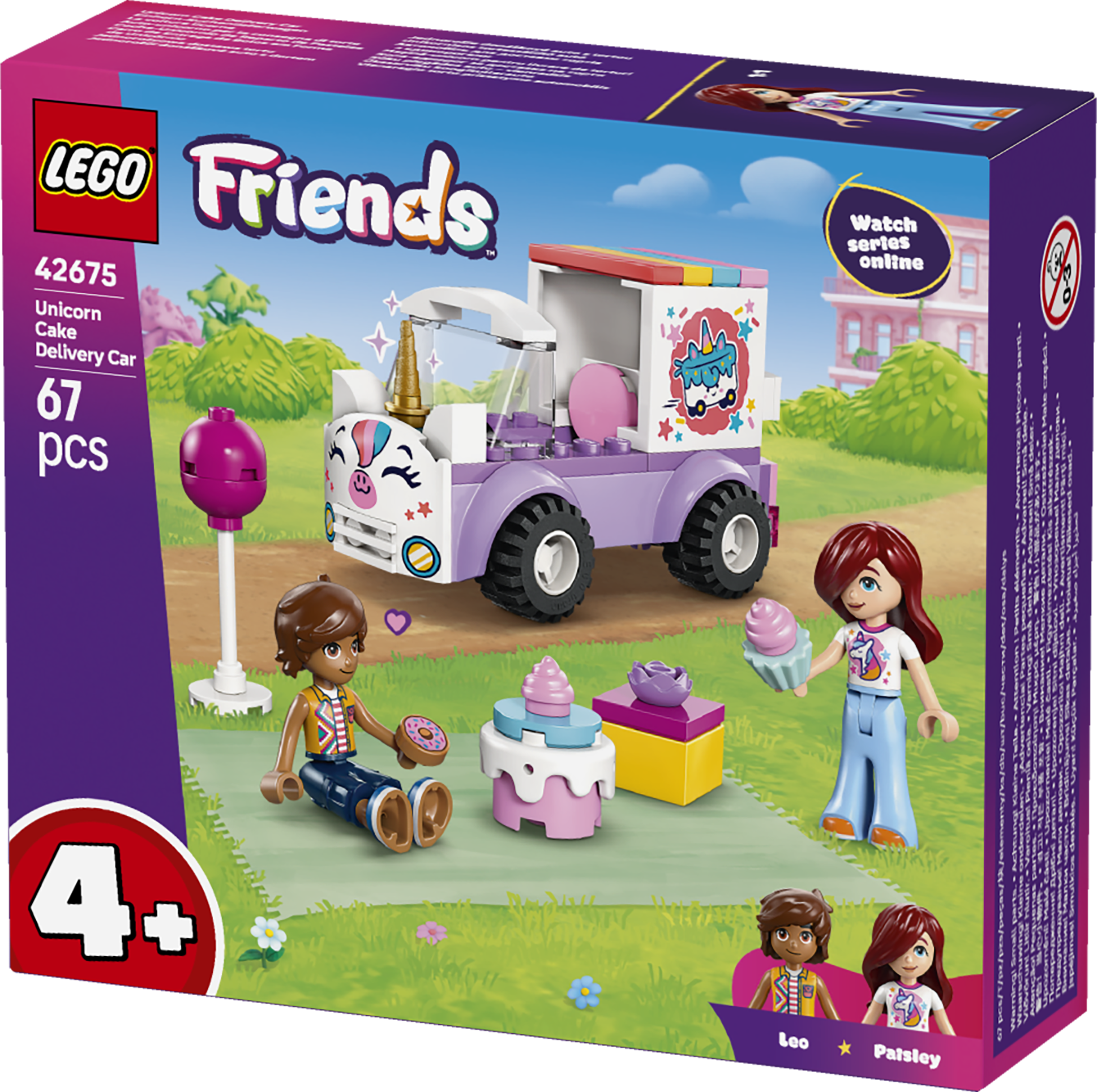 42675 Unicorn Cake Delivery Car V29 2