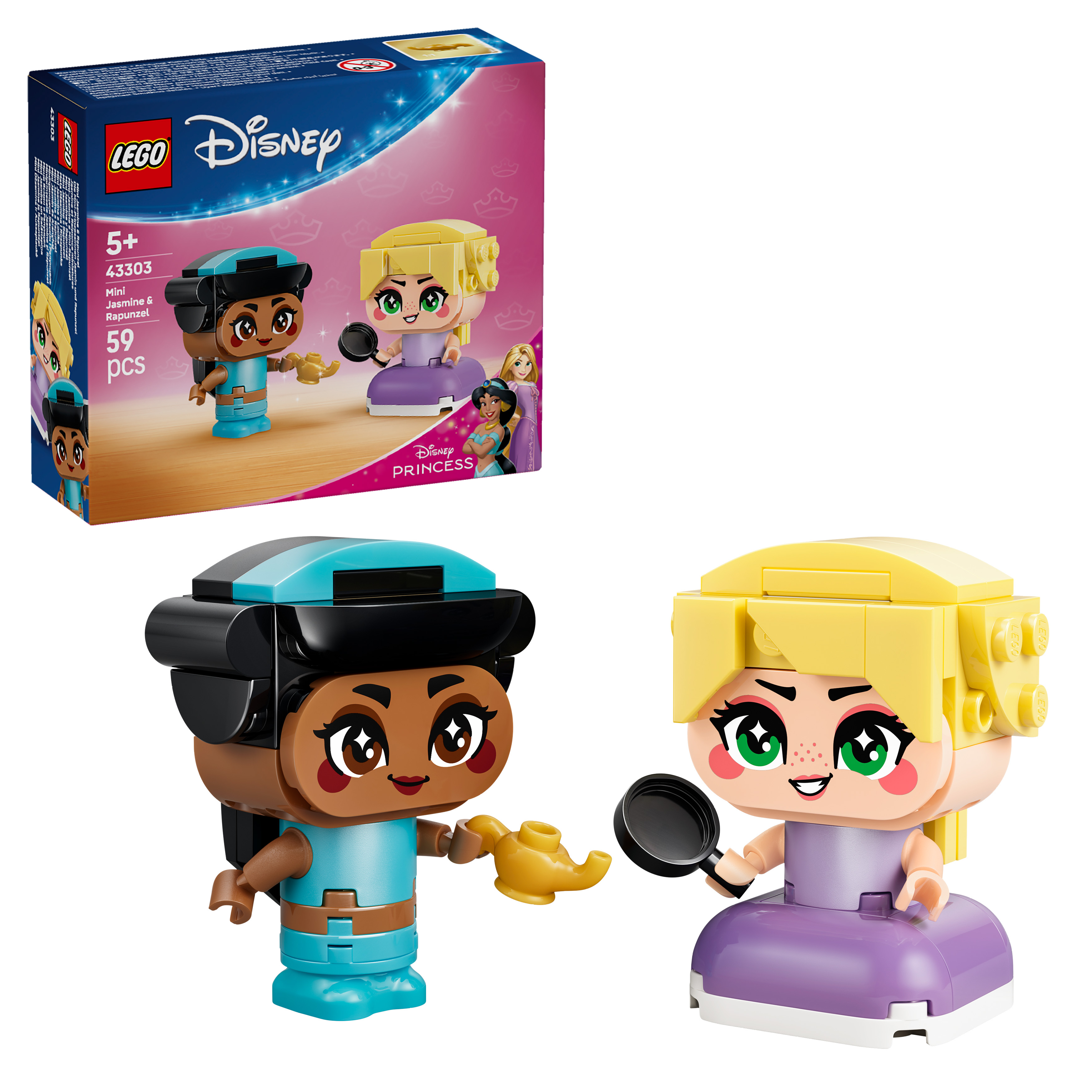 43303 Mini Jasmine & Rapunzel 1