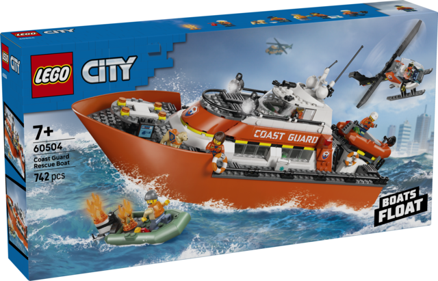 60504 Coast Guard Rescue Boat & He.. V29 2