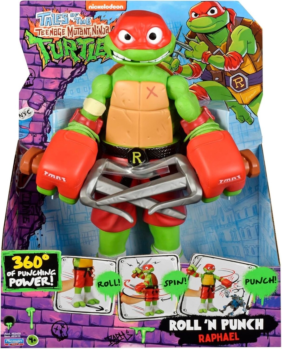 PM83419 NINJA TURTLES GIANT ROLL 'N PUNCH  RAPHAEL 1