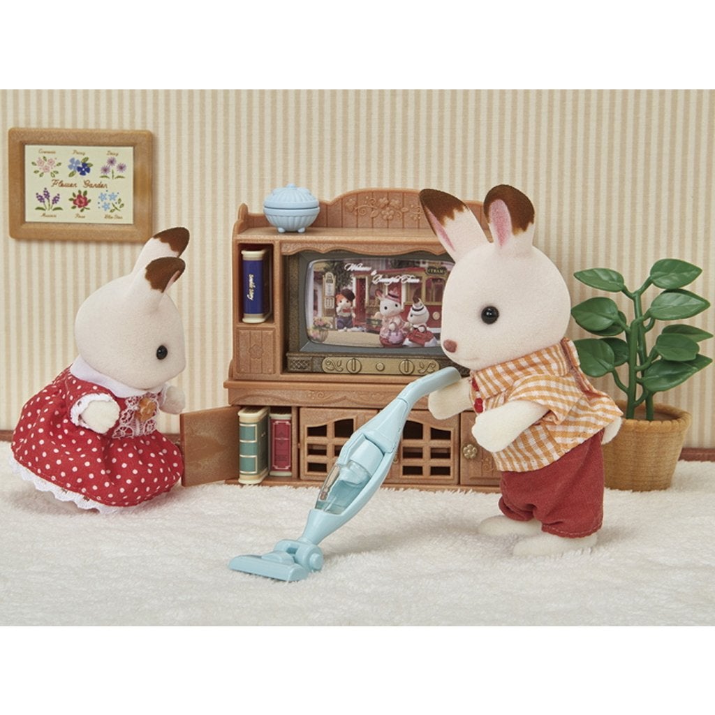 EC5445 SYLVANIAN FAMILIES LAUNDRY&VACUM CLEANER 1