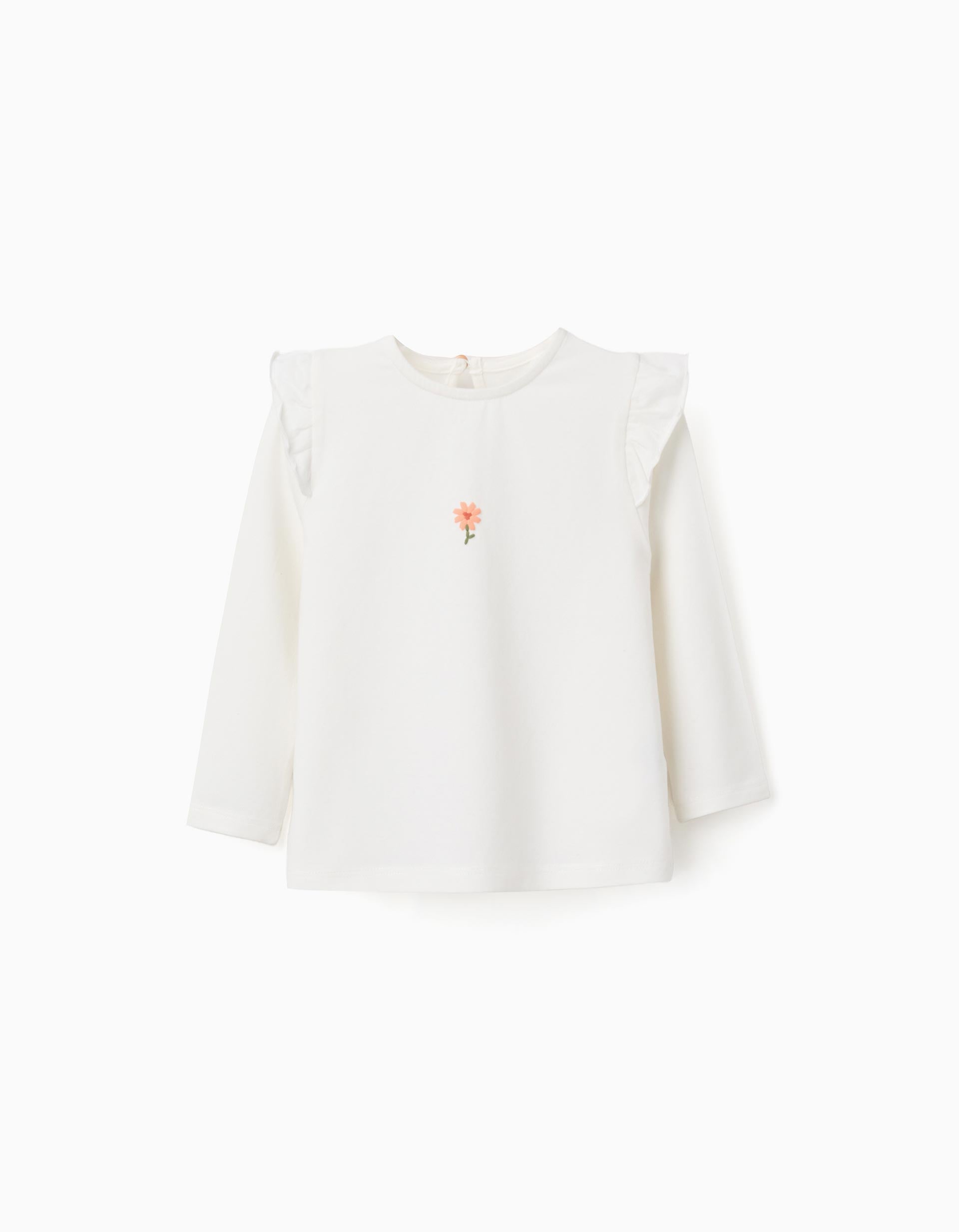 31079864041006 - LS T SHIRT JERSEY, WHITE, 6/9M 1