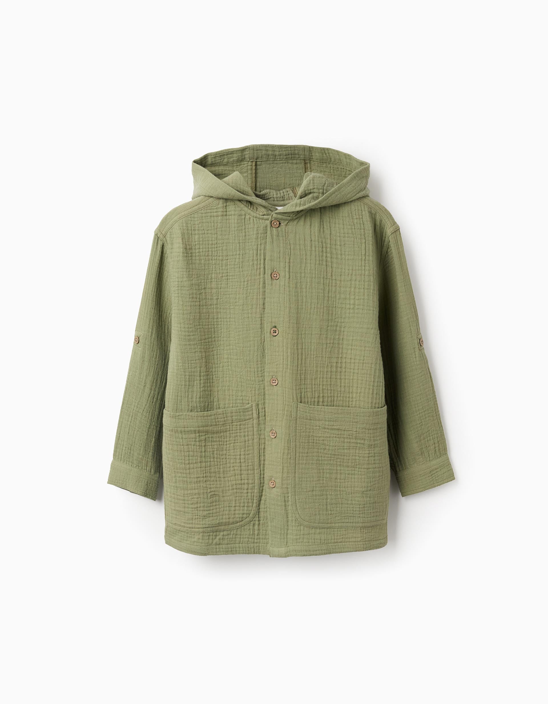 31077134009023 - LS SHIRT BAMBULA, DARK GREEN, 5/6 1