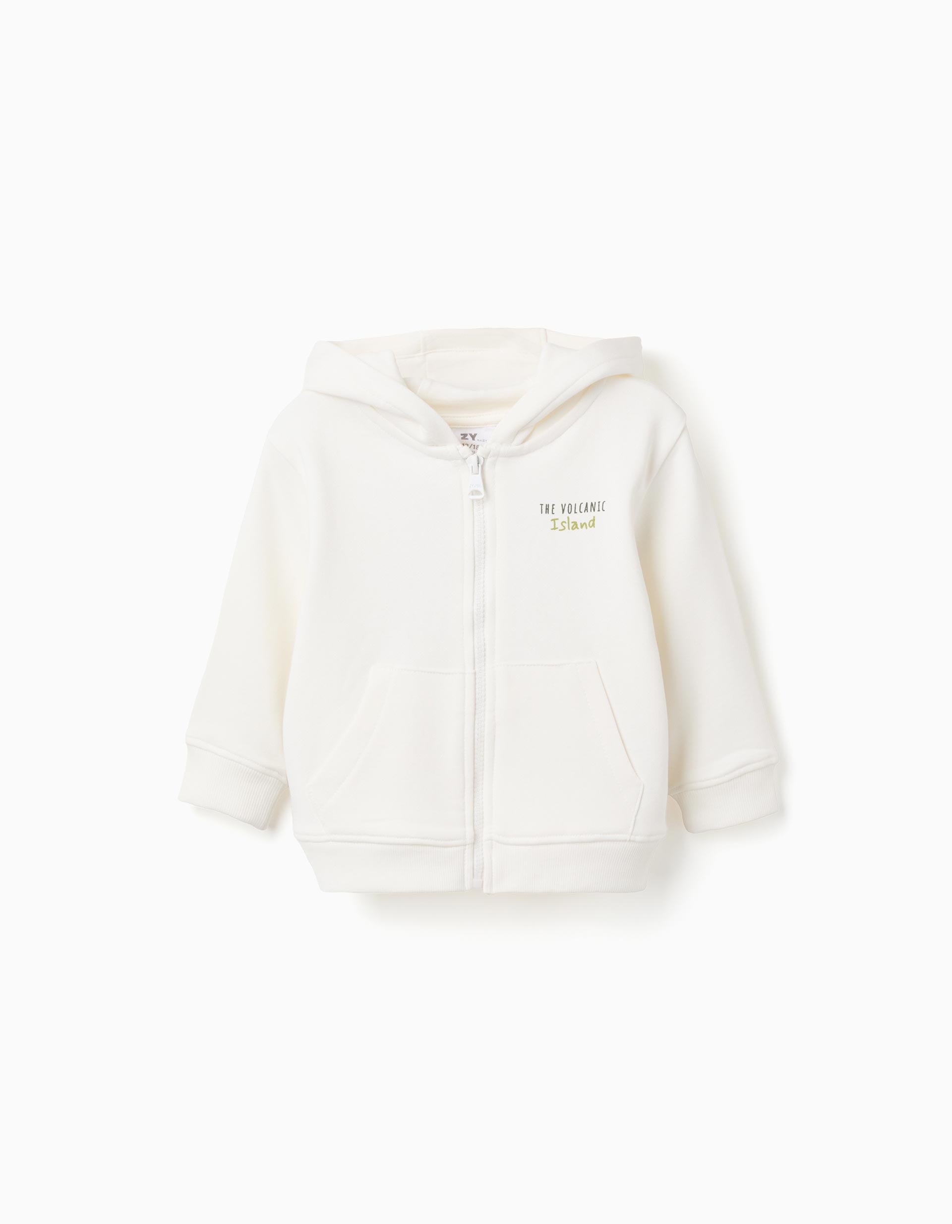 31077158021006 - FLEECE JACKET, LIGHT BEIGE, 6/9M 1
