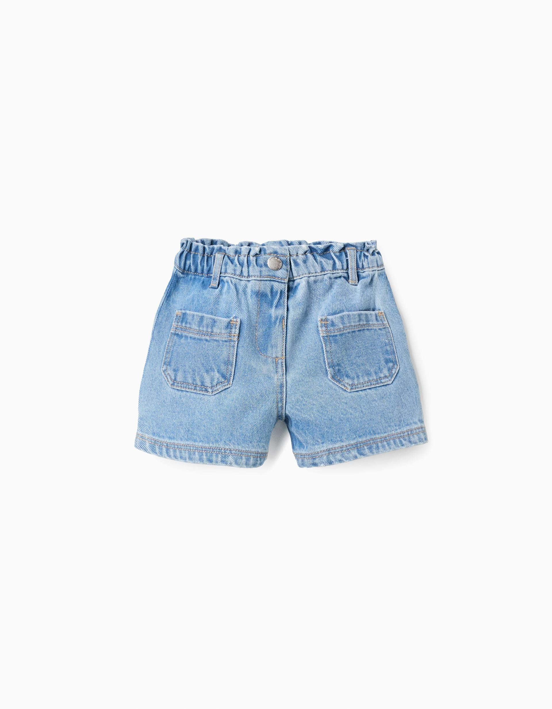 31077925022012 - SHORTS DENIM, LIGHT BLUE, 24/36M 1