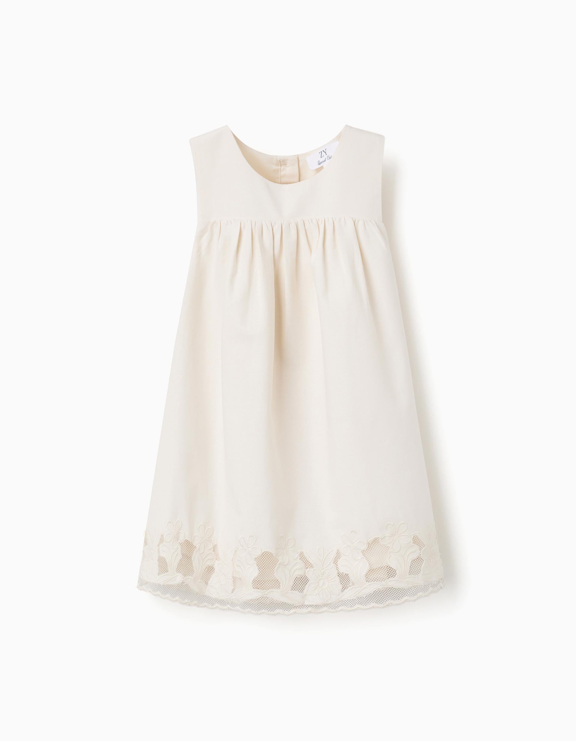 31078776041011 - SS DRESS EMBROIDERY, WHITE, 18/24M 1