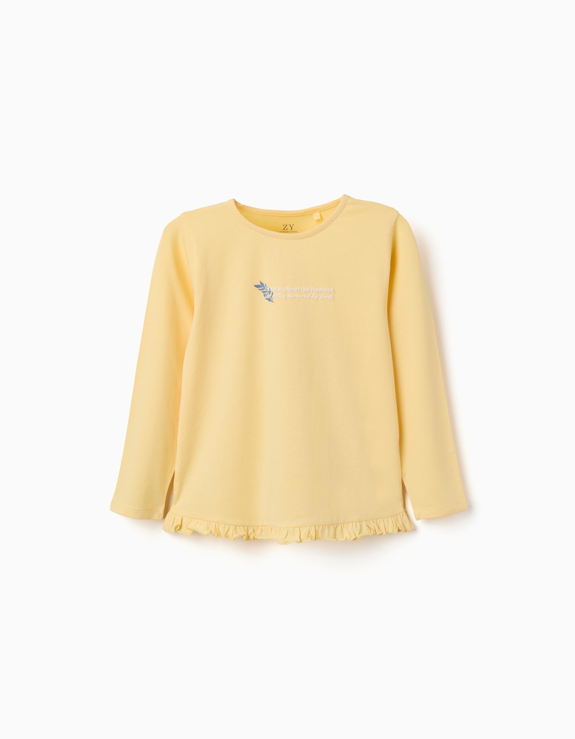 31079428033019 - LS TSHIRT JERSEY, LIGHT YELLOW, 3/4 1