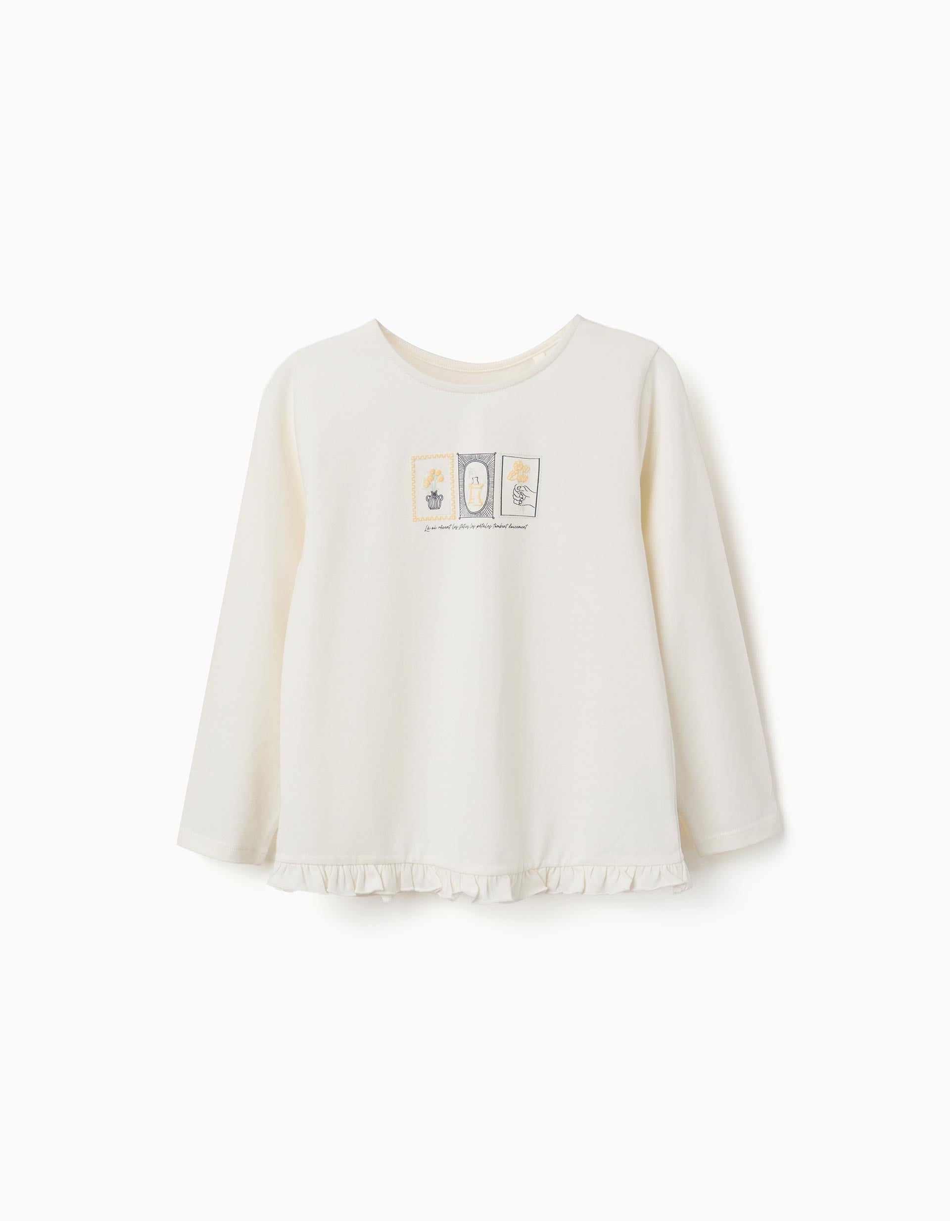31079428041021 - LS TSHIRT JERSEY, WHITE, 4/5 1