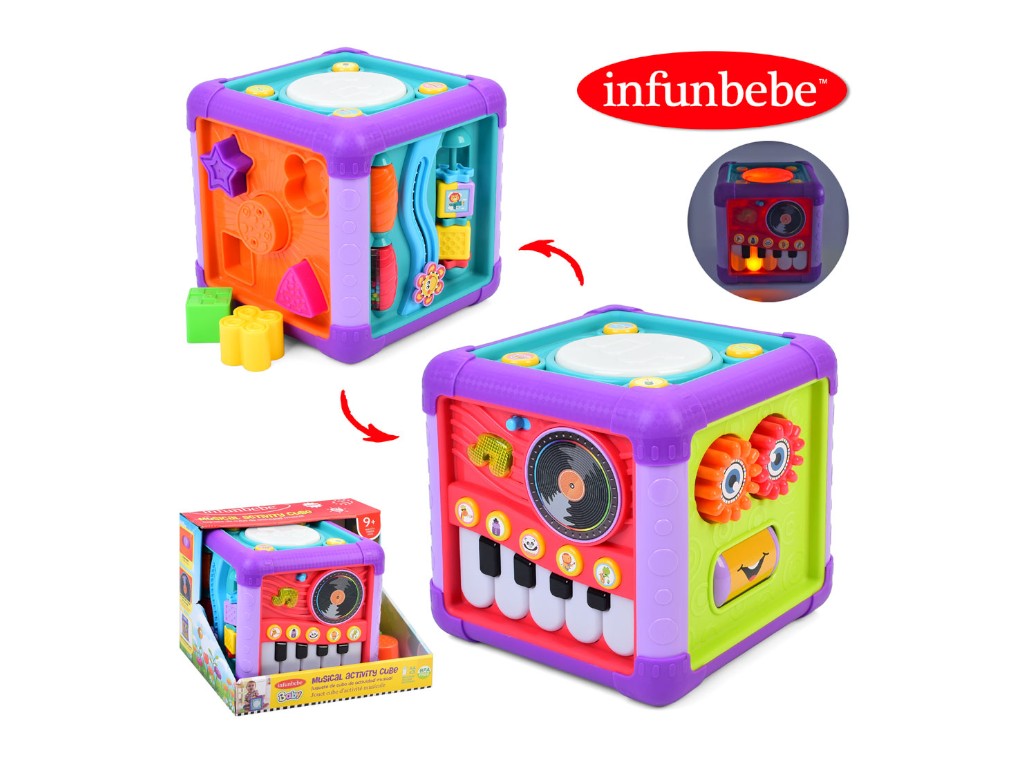 LS50111 Infunbebe musical activity cube 1