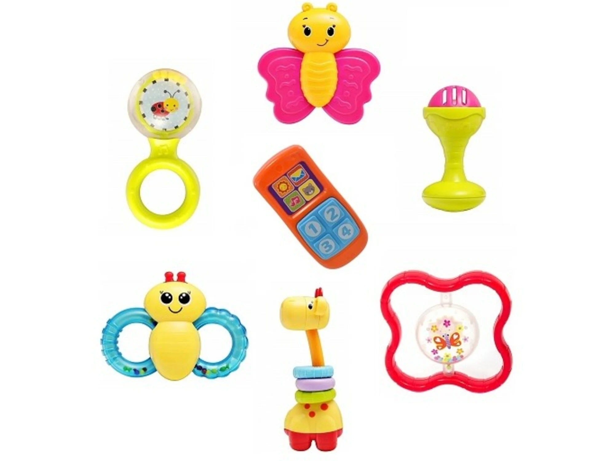 A6800-PDQ 6799 Infunbebe baby rattels &teethers 1