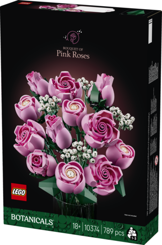 10374 Bouquet of Pink Roses V29 2