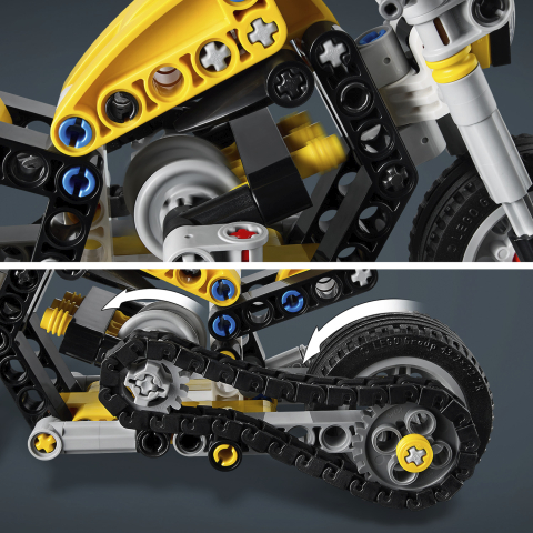 42225 Yellow Motorcycle V29 3