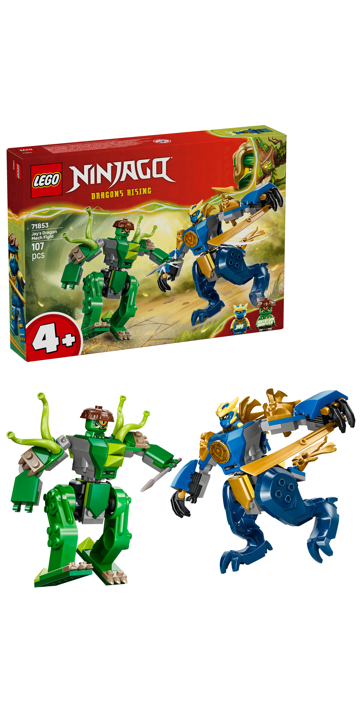 71853 Jay's Dragon Mech Fight V29 3