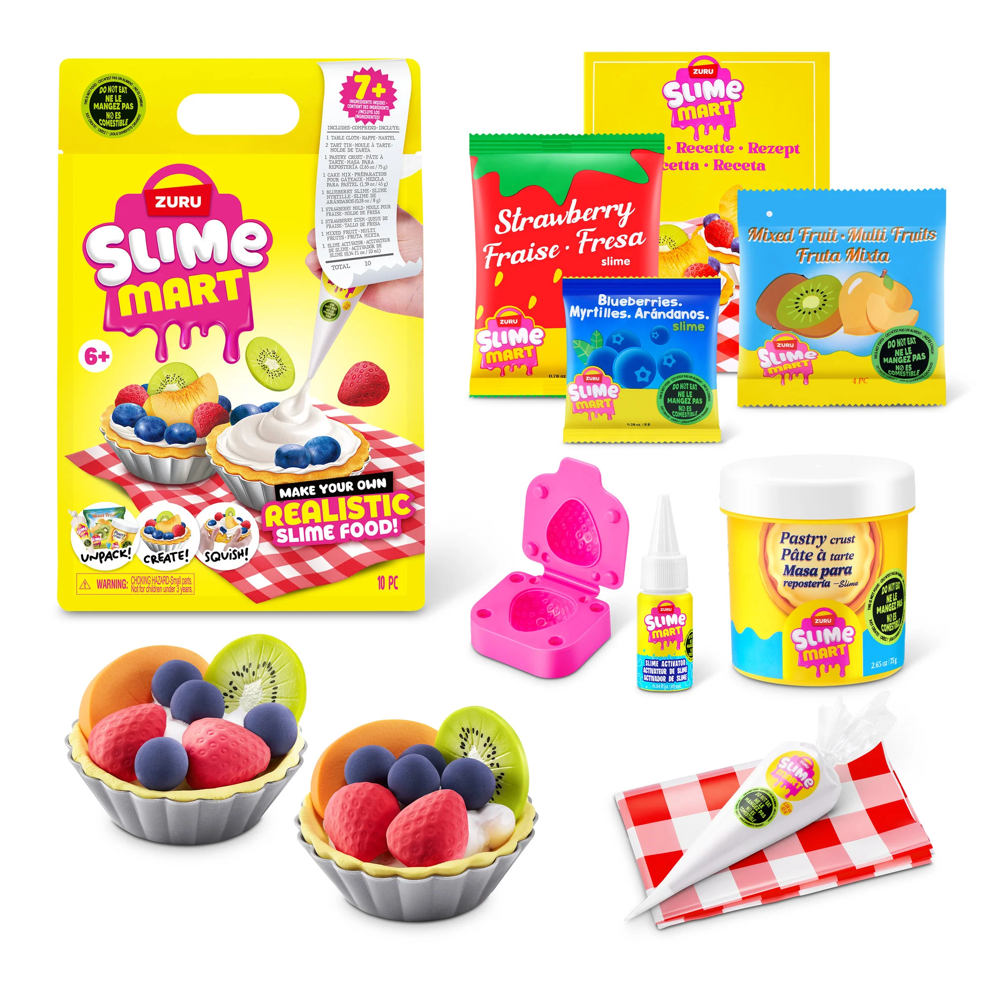 ZU15901 ZURU SLIME MART SHOPING BAG ASST 1