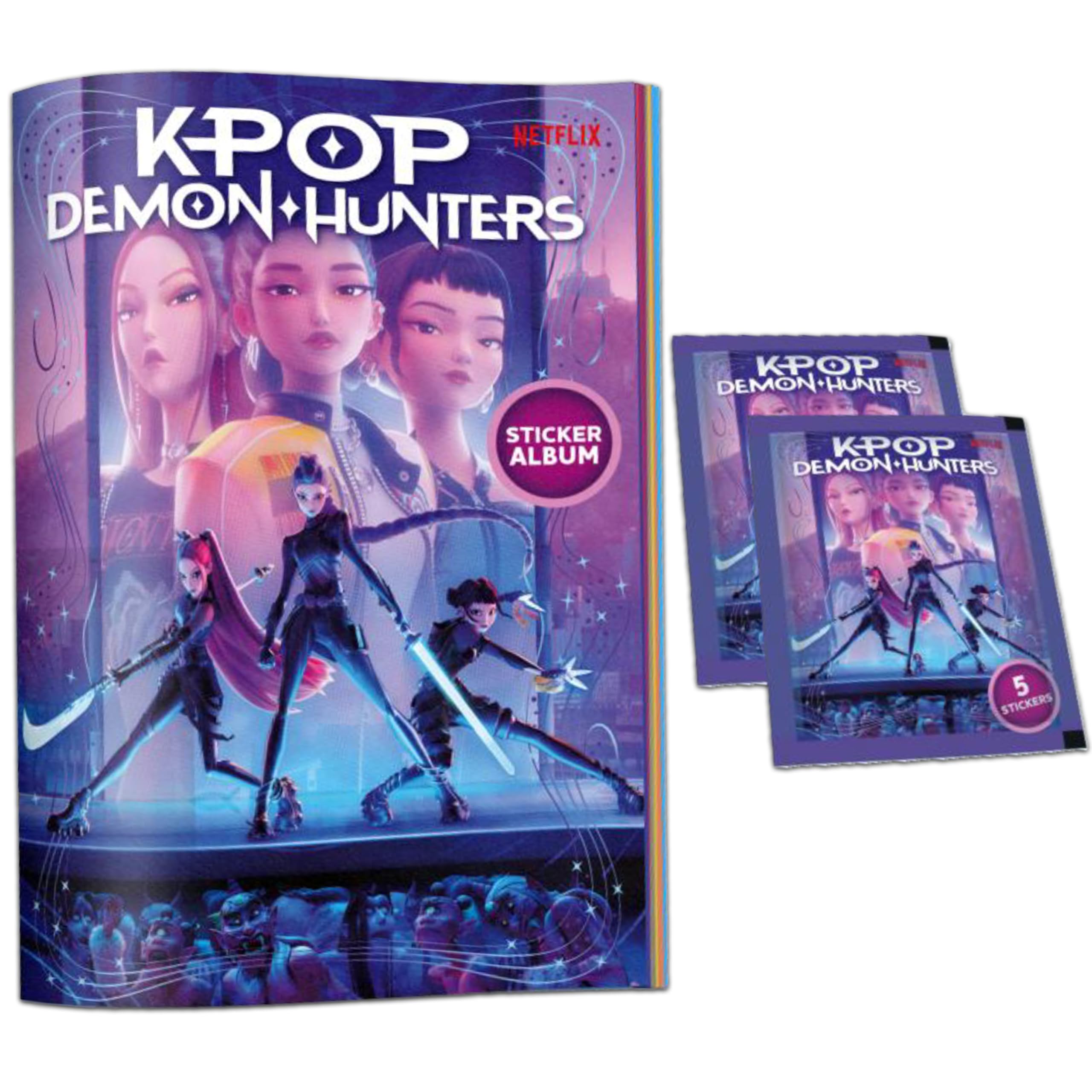 TWK60321 STICKERS K-POP DEAMON HUNTERS ALBUM 1