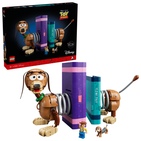 43301 Toy Story Slinky Dog Bookends V29 2