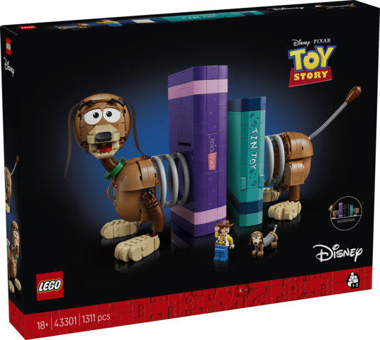 43301 Toy Story Slinky Dog Bookends V29 3