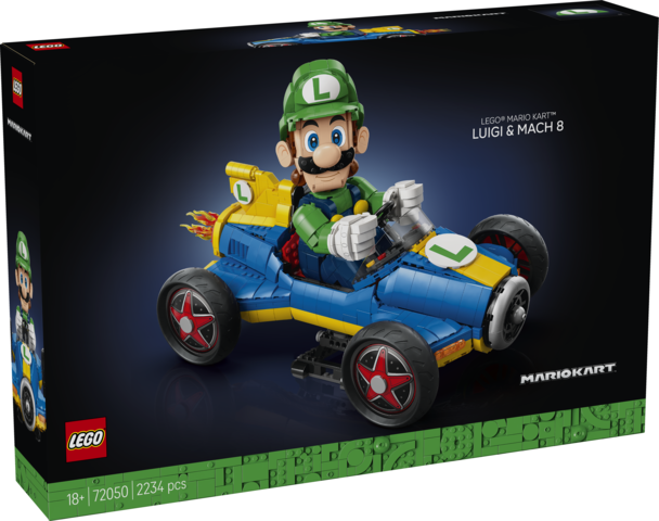 72050 Mario Kart™ – Luigi & Mach 8 V29 3