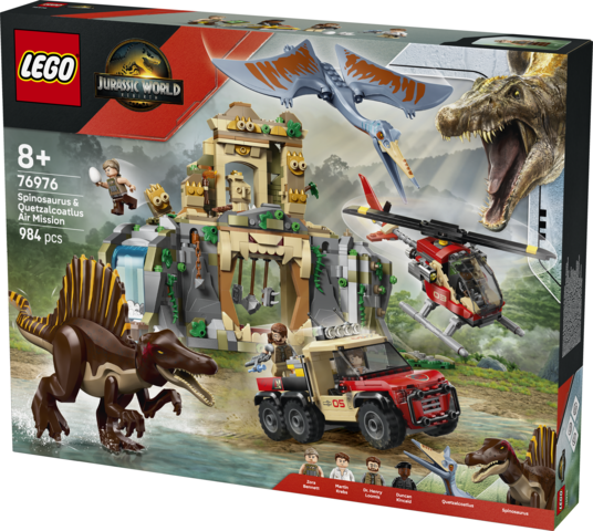76976 Spinosaurus & Quetzalcoatlus.. V29 4