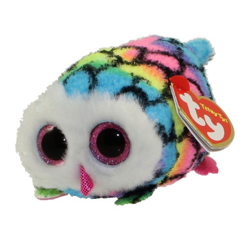 TY 41246 Teeny Tys HOOTIE - multicolor owl (6) 1