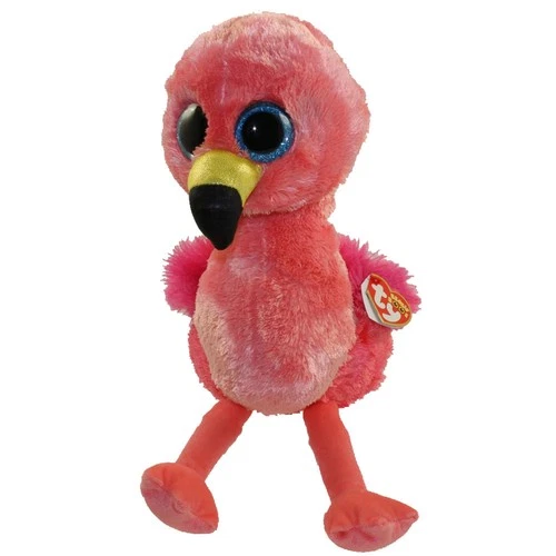TY 37262 BOOS GILDA, 24 cm - pink flamingo (1) 3