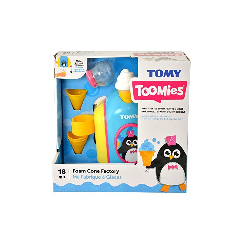 72378 Tomy Foam Cone Factory Bath Toy 1