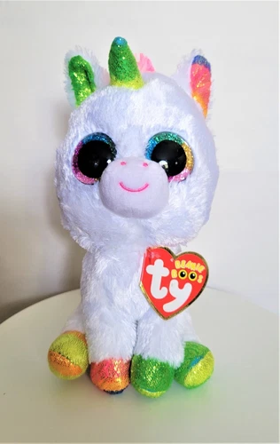 TY 37157 BOOS PIXY, 24 cm - white unicorn (1) 1