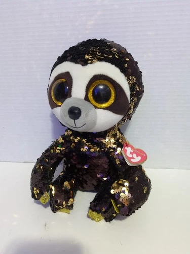 TY 36668 Beanie Boos Flippables DANGLER, 15 cm - sequin sloth 3