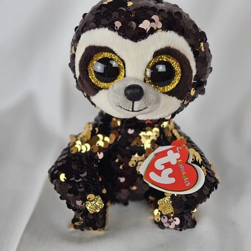 TY 36668 Beanie Boos Flippables DANGLER, 15 cm - sequin sloth 1