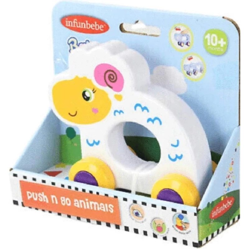 PLA66 Infunbebe Push n go animals D18 1
