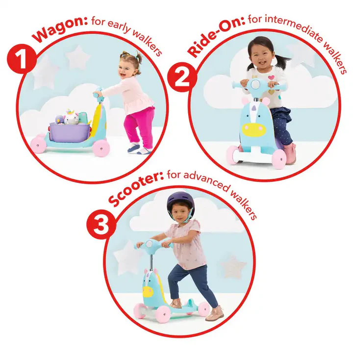 9H822810 Rideon 3in1 Unicorn 2