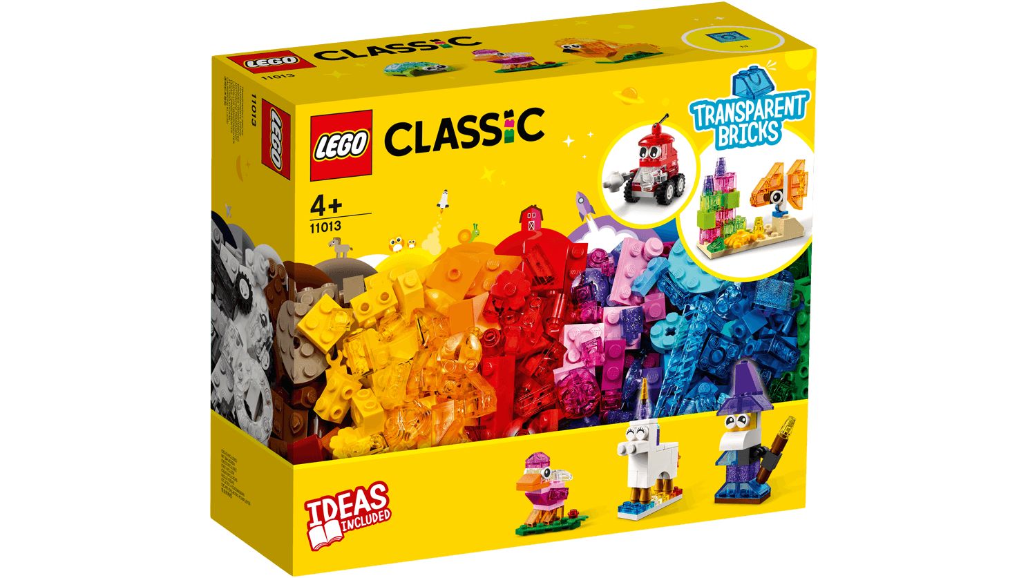 11013 Creative Transparent Bricks E2 2