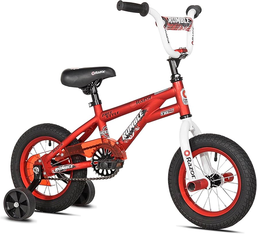 61214 12'' BOYS RAZOR RUMBLE (RED) 1