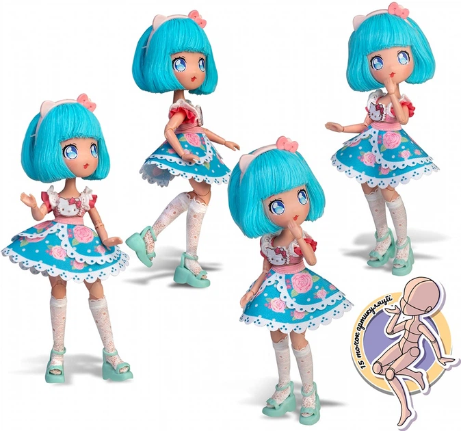 GPHK0000 HKTF0000 HELLO KITTY MANGA DOLL ASST CDU 2