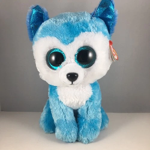 TY 36474 BOOS PRINCE, 24 cm - blue husky (1) 2