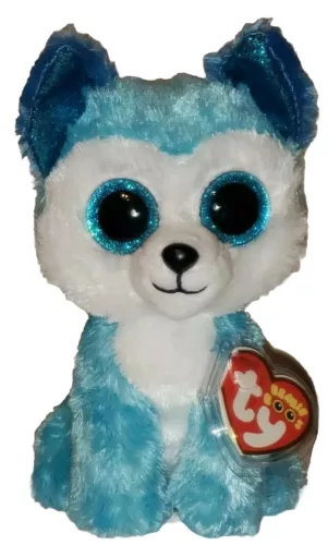 TY 36474 BOOS PRINCE, 24 cm - blue husky (1) 3