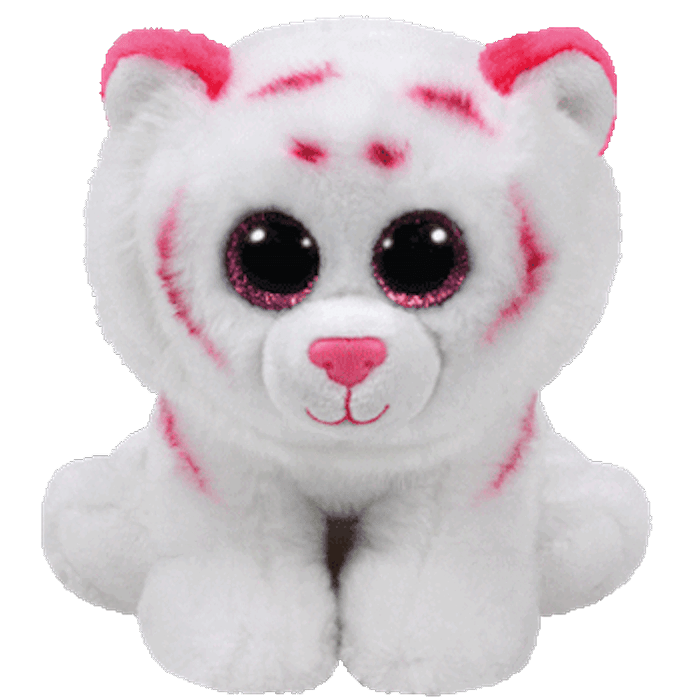 TY 42150 Teeny Tys TABOR - pink-white tiger (6) 1
