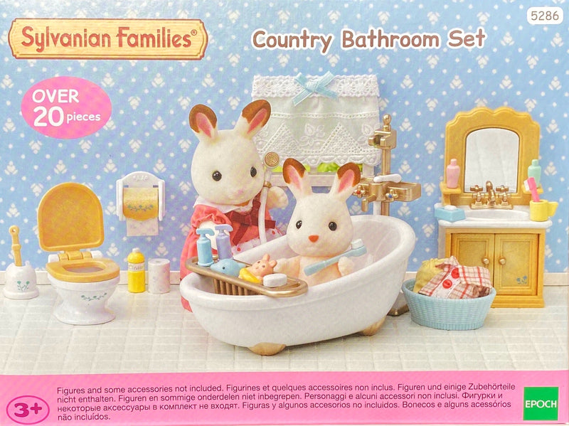 EC5286 SYLVANIAN Families COUNTRY BATHROOM SET 1