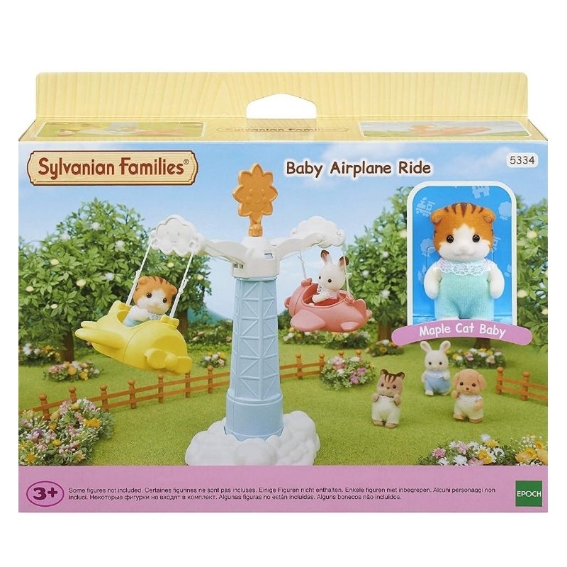 EC5334 SYLVANIAN Families Baby Airplane Ride D8 1