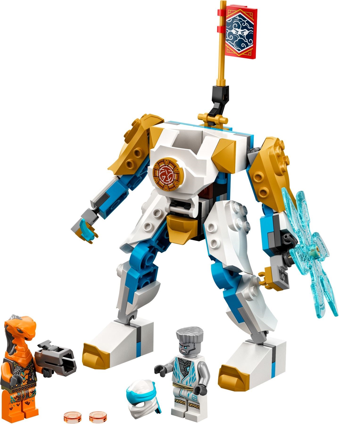 71761 Zane’s Power Up Mech EVO F5 1